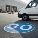 Professional Preformed Thermoplastic Road Marking for Minimum Speed 30 - Easy Application, Non-Slip, and Traffic Flow Improvement