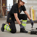 Premium Women's Hi-Visibility Trousers with 4-Way Stretch and Holster Pockets for Enhanced Mobility and Comfort