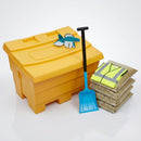 6 cu ft Grit Bin Winter Bundle – 175L Salt Storage with Shovel (view 2)