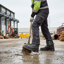 Premium Heavy Duty Safety Boot with Full-Grain Leather Upper, Breathable Liner, and Composite Toe Protection for Wet and Slippery Environments