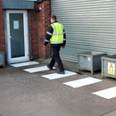 Premium Thermoplastic Zebra Crossing Panels - 1m x 500mm for Road Safety and Visibility