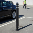 Heavy Duty Replaceable Recycled Plastic Bollards for Traffic Management and Collision Prevention