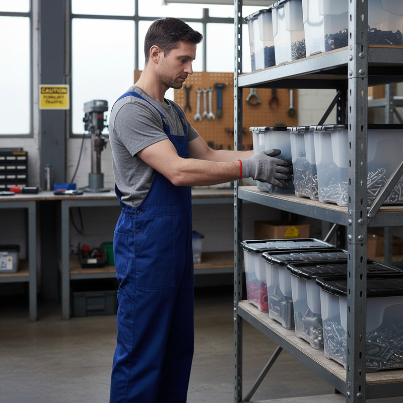 24L Heavy Duty Clear Plastic Storage Boxes with Snap Lids