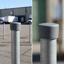 Premium External End Cap for Sign Posts - Durable Protection Against Water Ingress and Organic Material