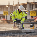 Premium High Visibility Work Jacket - Durable, Water Repellent, Comfortable Fit for Maximum Freedom of Movement