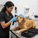 Premium Rechargeable Veterinary Diagnostic Set with Otoscope and Ophthalmoscope for Enhanced Animal Care