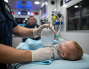 Premium Pediatric Resuscitator Bag with Transparent Silicone and Safety Valve for Overpressure Regulation