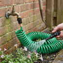 12mm Extendable Spiral Hose Kit, 10 Metres with Tap Adaptor