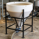 900L 60° Open-Top Cone Tank, UV-Stabilised Polyethylene