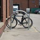 Premium Bicycle Parking Rack with Galvanised Mild Steel Construction for Secure Parking of Two Bikes