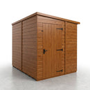 Windowless Pent Shed 12mm Cladding, 28mm x 44mm Framework (view 2)