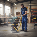Premium Heavy Duty M-Class Dust Extractor with H13 HEPA Filtration for Safe Dust Management