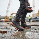 Premium Mid Safety Boots with GORE-TEX Waterproof Membrane, Arctic Grip Pro Outsole, and BOA Fit System for Enhanced Comfort and Protection