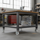 125mm Heavy Duty Swivel Plate Castor with White Nylon Wheel and 300Kg Load Capacity