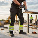 Premium High Visibility Trousers with Water-Repellent Performance and Durable Lightweight Material
