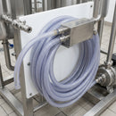 3/4in Clear Braided PVC Hose – 30m Coil, Food-Safe