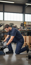 Premium Heavy Duty Work Trousers with Adjustable Knee Pad Pockets and Multiple Tool Storage Options