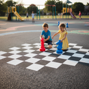 Premium Large Playground Chessboard Marking Set - Durable Non-Slip Thermoplastic for Engaging Children's Games