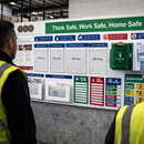Visual Management Board – 2130mm x 970mm – Durable Correx – Industrial Use