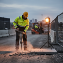 Professional High Visibility Work Jacket - Durable, Water Repellent, Comfortable for Maximum Freedom of Movement