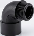 90° Polypropylene Elbow Fitting 1½ BSP M x 1½ BSP F (view 2)