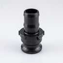 1in Cam Lever Hose Barb Adaptor – Polypropylene (view 2)