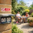 Do Not Use Socket Labels – 40mm x 18mm – Self Adhesive Vinyl – Indoor/Outdoor