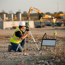 Professional Supplementary Plate for Surveying - Heavy Duty Metal Sign with Retroreflective Face for Enhanced Visibility