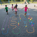 Premium 2D Obstacle Course Playground Marking for Skills Development - Durable Thermoplastic Design for Safe Fun