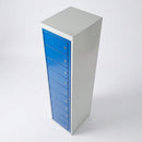 10-Door Garment Locker with Cam Lock – Steel Construction (view 2)