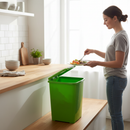 Premium 50 Litre Swing Top Bin Green - Durable Waste Management Solution for Home and Office Use