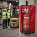 Fire Extinguisher Covers – Medium – Durable Nylon with Velcro – Safety Equipment