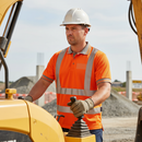 High-Performance Hi-Vis Orange Polo Shirt with Reflective Tape for Enhanced Visibility and Comfort