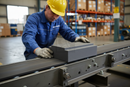 Premium Slide Bearing for Forklift Mast Assembly with Low Friction Surface - 40mm Height, 125mm Length, 95mm Width