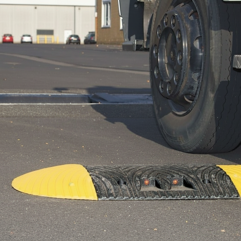 Professional Recycled Speed Bumps for Effective Traffic Regulation - M
