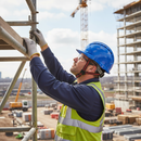 Professional Lightweight Safety Helmet with Ventilation and Micro Peak