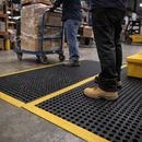 Heavy Duty Anti-Fatigue Workstation Mats – Flexible Rubber – Industrial Use