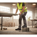 Premium Lightweight Safety Shoe with Aluminium Toe Protector and Slip-Resistant Sole for Comfort in Logistics and Warehousing