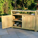 Outdoor Kitchen Double Unit - Versatile and Stylish Design
