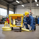 Heavy Duty Maintenance Spill Kit 600L with Wheeled Bin