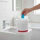 Premium Toilet Cistern Cleaning Blocks - Blue, Deodorizing, and Limescale Prevention with Every Flush (Tub of 24)