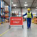 Premium Access Only Road Sign - 1050x750mm, Engineer Grade Retroreflective, Chapter 8 Compliant for Safe Access
