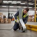 Professional Bolt Down 610mm X Spring Armco Barrier Post - Galvanised Steel with Flex Design for Impact Resistance
