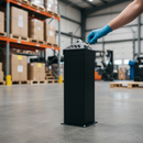 Premium Floor Fixed Cigarette Bin with Lock & Key - Hygienic Smoking Area Solution