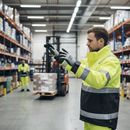 Premium High Visibility Work Jacket with Water-Repellent Material for Enhanced Comfort and Functionality