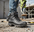 Premium Heavy Duty Low Boot with Steel Toe Cap, Protective Midsole, and Fuel Oil Resistant Outsole for Maximum Safety and Comfort