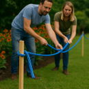 6mm Blue Polypropylene Rope 30m Coil – Strong 3-Strand Twisted Split-Film Rot Proof Weather Resistant, Multi-Purpose