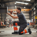 Premium Hi-Vis Trousers with Stretch Panels for Comfort and Safety, EN ISO 20471 Certified