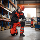 Premium Hi-Vis Ventilated Trousers with Holster Pockets for Enhanced Protection Against Dirt and Splashes