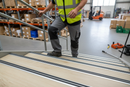 Premium Anodised Aluminium Stair Nosing with Slip-Resistant Rubber Insert - Multiple Lengths and Colors for Safe Stair Edges